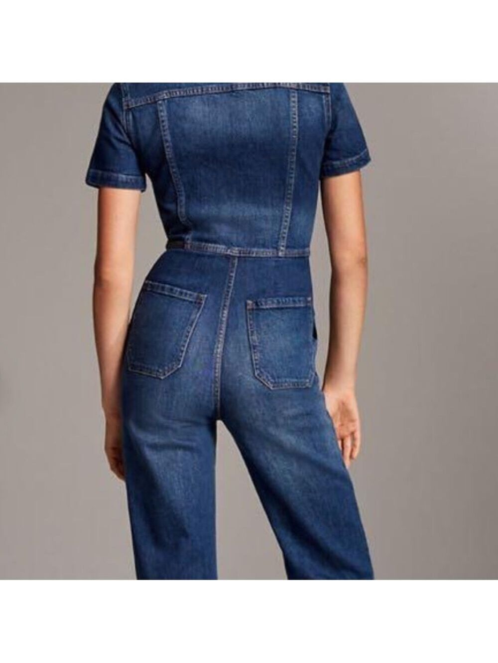 Aritzia Denim Forum The Francoise Jumpsuit, Size XSmall. - Picture 10 of 11